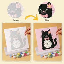 Carica l'immagine nel visualizzatore di Gallery, Mini Set Dipingere con i Numeri 20x20cm (6 pezzi) - Gatti Tic Tac