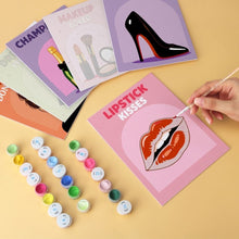 Carica l'immagine nel visualizzatore di Gallery, Mini Set Dipingere con i Numeri 15x20cm (6 pezzi) - La Squadra del Glamour