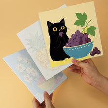 Carica l'immagine nel visualizzatore di Gallery, Mini Set Dipingere con i Numeri 20x20cm (6 pezzi) - Gatto Goloso