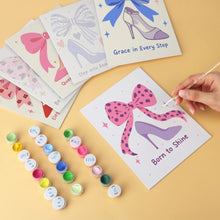 Carica l'immagine nel visualizzatore di Gallery, Mini Set Dipingere con i Numeri 15x20cm (6 pezzi) - Passi Glamour