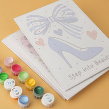Carica l'immagine nel visualizzatore di Gallery, Mini Set Dipingere con i Numeri 15x20cm (6 pezzi) - Passi Glamour