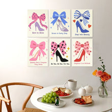 Carica l'immagine nel visualizzatore di Gallery, Mini Set Dipingere con i Numeri 15x20cm (6 pezzi) - Passi Glamour