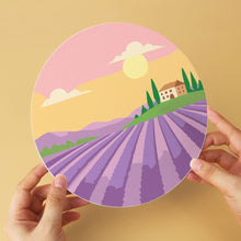 Carica l'immagine nel visualizzatore di Gallery, Mini Set Dipingere con i Numeri - Dischi di Ø20cm (6 pezzi) - Paesaggi da Sogno 2