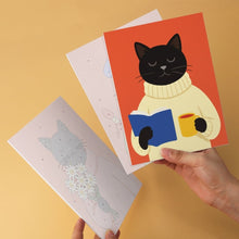 Carica l'immagine nel visualizzatore di Gallery, Mini Set Dipingere con i Numeri 15x20cm (6 pezzi) - Un Gatto, Mille Umori