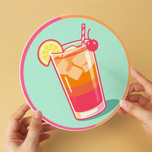 Carica l'immagine nel visualizzatore di Gallery, Mini Set Dipingere con i Numeri - Dischi di Ø20cm (6 pezzi) - Elisir al tramonto