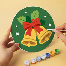 Carica l'immagine nel visualizzatore di Gallery, Mini Set Dipingere con i Numeri - Dischi di Ø20cm (6 pezzi) - Sussurri di Natale
