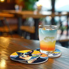 Carica l&#39;immagine nel visualizzatore di Gallery, Set di 6 Sottobicchieri da Dipingere con i numeri (15cm diametro) - Cani