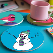 Carica l&#39;immagine nel visualizzatore di Gallery, Dipingere con i numeri Sottobicchieri 15cm (4 pezzi) - Regalo di Natale Creativo 1
