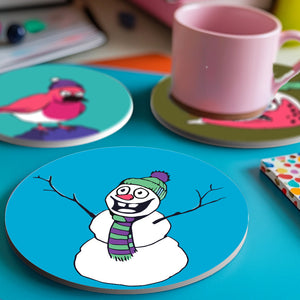 Dipingere con i numeri Sottobicchieri 15cm (4 pezzi) - Regalo di Natale Creativo 1
