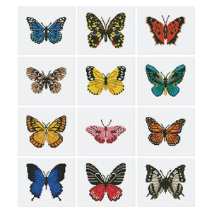 Mini Set Diamond Painting - Farfalle 2