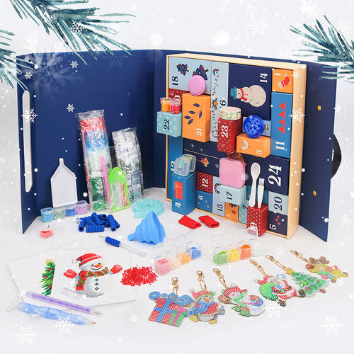 Diamond Painting Calendario dell'Avvento 2024 - Scatola 001