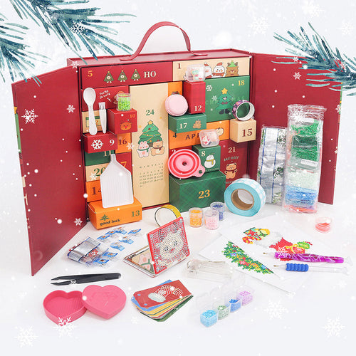 Diamond Painting Calendario dell'Avvento 2024 - Scatola 002