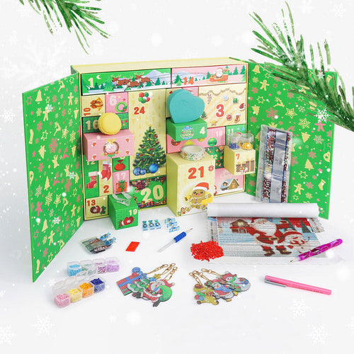Diamond Painting Calendario dell'Avvento 2024 - Scatola 004