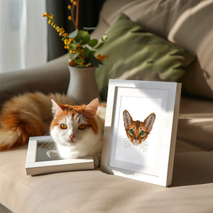 Mini Set Diamond Painting 15x20cm (4 pezzi) - Amici Felini
