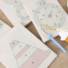 Carica l'immagine nel visualizzatore di Gallery, Punch Needle Kit (4 pezzi) con cornici - Dolcetti