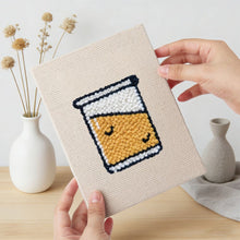 Carica l'immagine nel visualizzatore di Gallery, Punch Needle Kit (4 pezzi) con cornici - Dolcetti