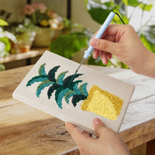 Carica l'immagine nel visualizzatore di Gallery, Punch Needle Kit (4 pezzi) con cornici - Collezione Piante del Deserto