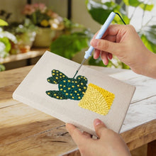 Carica l'immagine nel visualizzatore di Gallery, Punch Needle Kit (4 pezzi) con cornici - Vasi Moderni per Piante
