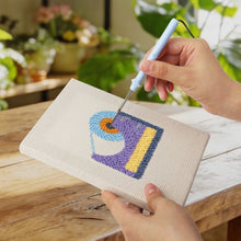 Carica l'immagine nel visualizzatore di Gallery, Punch Needle Kit (4 pezzi) con cornici - Cartoleria Kawaii 2