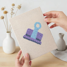 Carica l'immagine nel visualizzatore di Gallery, Punch Needle Kit (4 pezzi) con cornici - Cartoleria Kawaii 2