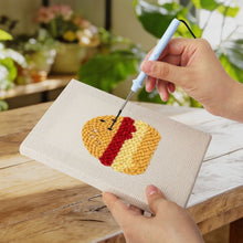 Carica l'immagine nel visualizzatore di Gallery, Punch Needle Kit (4 pezzi) con cornici - Bocconi Golosi