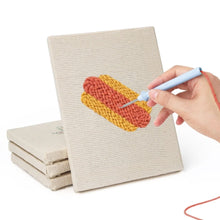 Carica l'immagine nel visualizzatore di Gallery, Punch Needle Kit (4 pezzi) con cornici - Bocconi Golosi