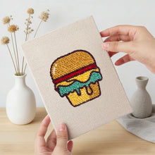 Carica l'immagine nel visualizzatore di Gallery, Punch Needle Kit (4 pezzi) con cornici - Fast Food