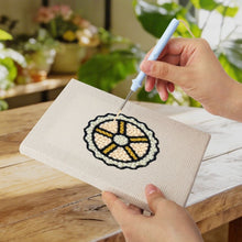 Carica l'immagine nel visualizzatore di Gallery, Punch Needle Kit (4 pezzi) con cornici - Dolci e Street Food