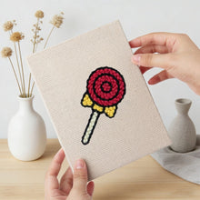 Carica l'immagine nel visualizzatore di Gallery, Punch Needle Kit (4 pezzi) con cornici - Dolci e Street Food