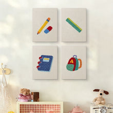 Carica l'immagine nel visualizzatore di Gallery, Punch Needle Kit (4 pezzi) con cornici - Atmosfera Studio