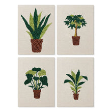 Carica l'immagine nel visualizzatore di Gallery, Punch Needle Kit (4 pezzi) con cornici - Giungla Urbana 2 Figured'Art