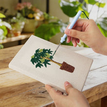 Carica l'immagine nel visualizzatore di Gallery, Punch Needle Kit (4 pezzi) con cornici - Giungla Urbana 2