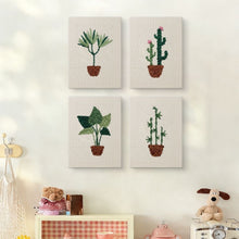 Carica l'immagine nel visualizzatore di Gallery, Punch Needle Kit (4 pezzi) con cornici - Giungla Urbana 3