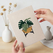 Carica l'immagine nel visualizzatore di Gallery, Punch Needle Kit (4 pezzi) con cornici - Amanti delle Piante 1