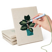 Carica l'immagine nel visualizzatore di Gallery, Punch Needle Kit (4 pezzi) con cornici - Amanti delle Piante 2