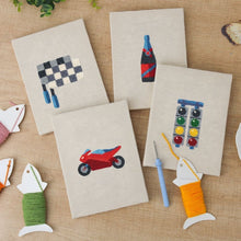 Carica l'immagine nel visualizzatore di Gallery, Punch Needle Kit (4 pezzi) con cornici - Icone Urbane 3