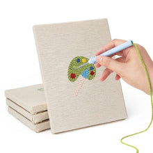 Carica l'immagine nel visualizzatore di Gallery, Punch Needle Kit (4 pezzi) con cornici - Essenziali da Disegno