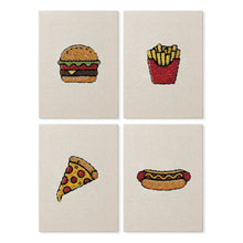 Carica l'immagine nel visualizzatore di Gallery, Punch Needle Kit (4 pezzi) con cornici - Cena Americana Figured'Art