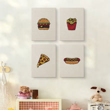 Carica l'immagine nel visualizzatore di Gallery, Punch Needle Kit (4 pezzi) con cornici - Cena Americana