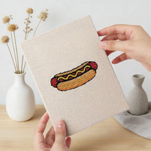 Carica l'immagine nel visualizzatore di Gallery, Punch Needle Kit (4 pezzi) con cornici - Cena Americana