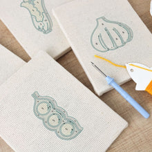Carica l'immagine nel visualizzatore di Gallery, Punch Needle Kit (4 pezzi) con cornici - Selezione del Giardino