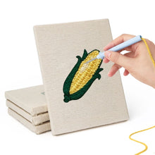 Carica l'immagine nel visualizzatore di Gallery, Punch Needle Kit (4 pezzi) con cornici - Selezione del Giardino