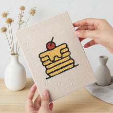 Carica l'immagine nel visualizzatore di Gallery, Punch Needle Kit (4 pezzi) con cornici - Dolci a colazione