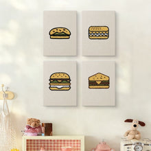 Carica l'immagine nel visualizzatore di Gallery, Punch Needle Kit (4 pezzi) con cornici - Snack Golosi 2