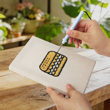 Carica l'immagine nel visualizzatore di Gallery, Punch Needle Kit (4 pezzi) con cornici - Snack Golosi 2