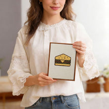 Carica l'immagine nel visualizzatore di Gallery, Punch Needle Kit (4 pezzi) con cornici - Snack Golosi 2