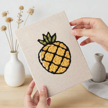 Carica l'immagine nel visualizzatore di Gallery, Punch Needle Kit (4 pezzi) con cornici - Mix Snack Tropicali