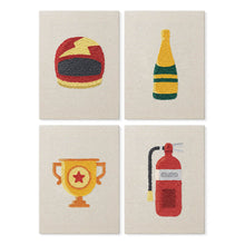 Carica l'immagine nel visualizzatore di Gallery, Punch Needle Kit (4 pezzi) con cornici - Spirito del Campione Figured'Art