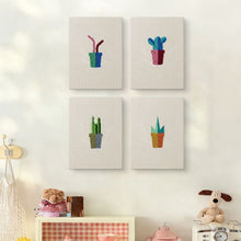 Carica l'immagine nel visualizzatore di Gallery, Punch Needle Kit (4 pezzi) con cornici - Piccoli Vasi di Succulente 2