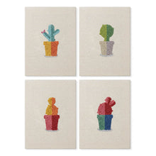 Carica l'immagine nel visualizzatore di Gallery, Punch Needle Kit (4 pezzi) con cornici - Mini Giardino Indoor 1 Figured'Art